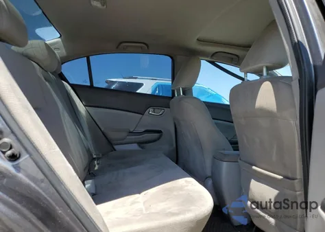 2012 Honda Civic Ex from USA, damaged, VIN 19XFB2F86CE371320